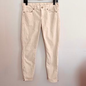 J crew toothpick super-skinny stretch cord size 27